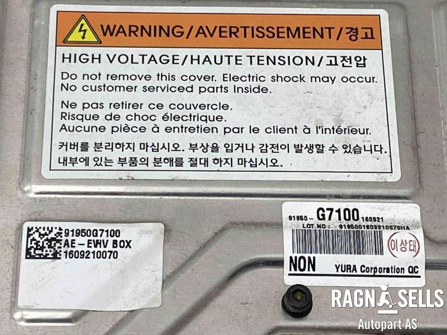 Koblingsboks elbil (HVJB) til Hyundai Ioniq Electric 2016-2019 (Fase 1)  (91950G7100|)