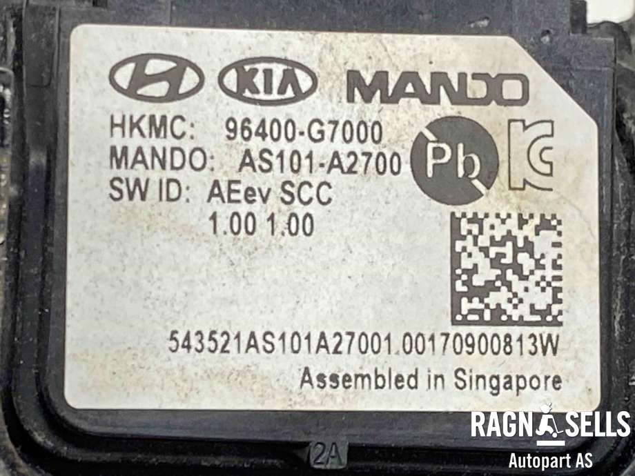 Sensor radar til Hyundai Ioniq Electric 2016-2019 (Fase 1)  (96400G7000|)