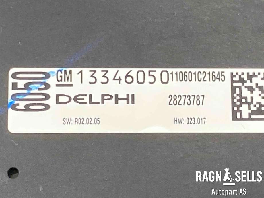 Bilstereo betjeningspanel til Opel Astra J 2010-2015  (1781049||13346050)