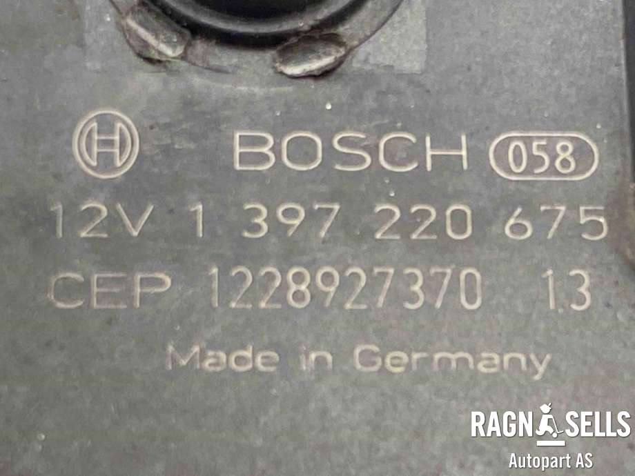 Viskermotor foran venstre til Ford Galaxy 2010-2015 (Type III, Fase 2)  (BOSCH|6M21-17504-AM|1 397 220 675|1729621)