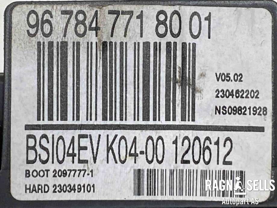 Styreenhet comfort (BCM) til Peugeot Expert 2007-2016 (Type II)  (16 099 965 80|967847718001|16 576 456 80)