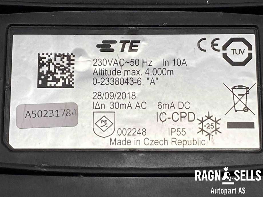 Batterilader kabel til Jaguar I-PACE 2018-->>  (A50231784|)