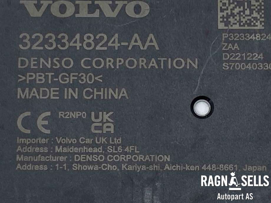 Sensor radar til Polestar 2 2020-->>  (32334824 AA|)