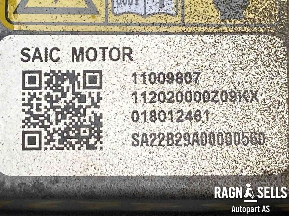 Varmeapparat PTC-heater til MG ZS EV 2022-->> (Type I, Fase 2)  (11009807|)