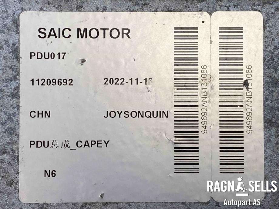 Koblingsboks elbil (HVJB) til Jaguar I-PACE 2018-->>  (11209692|)