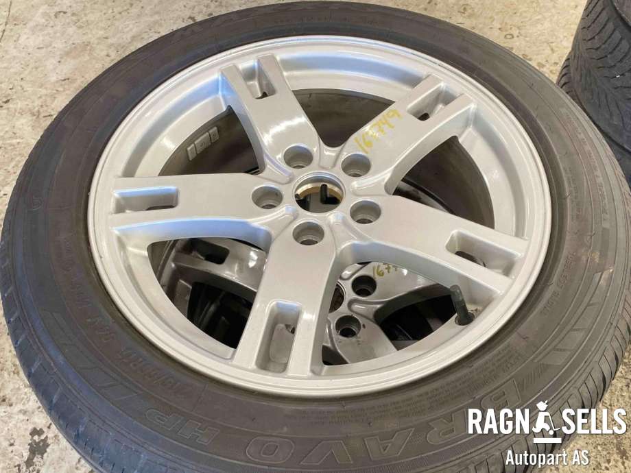 Hjulsett aluminium sommer til MG ZS EV, 2022-->> (Type I, Fase 2)  (MAXXIS BRAVO|5X112 NAV 57|1 ET 41)