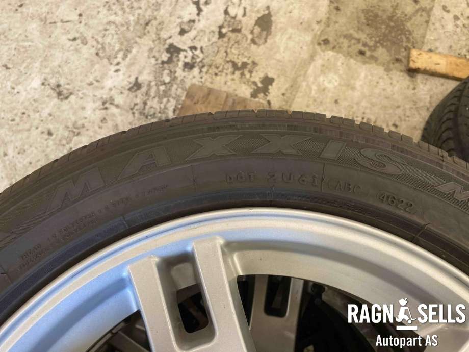 Hjulsett aluminium sommer til MG ZS EV 2022-->> (Type I, Fase 2)  (MAXXIS BRAVO|5X112 NAV 57|1 ET 41|215/55R17|)