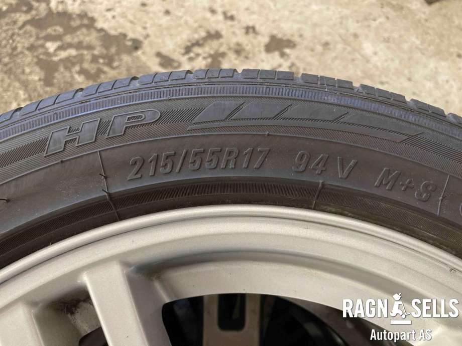 Hjulsett aluminium sommer til MG ZS EV 2022-->> (Type I, Fase 2)  (MAXXIS BRAVO|5X112 NAV 57|1 ET 41|215/55R17|)