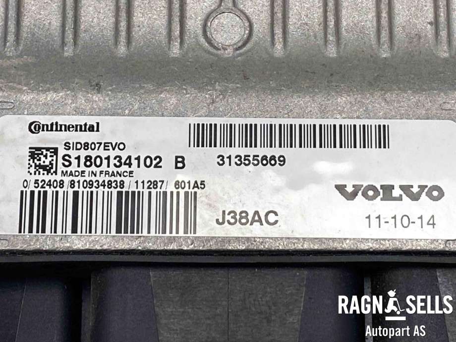 Styreenhet motor til Volvo V60 2010-2013 (Type I, Fase 1)  (CONTINENTAL|36000608|31355669|)
