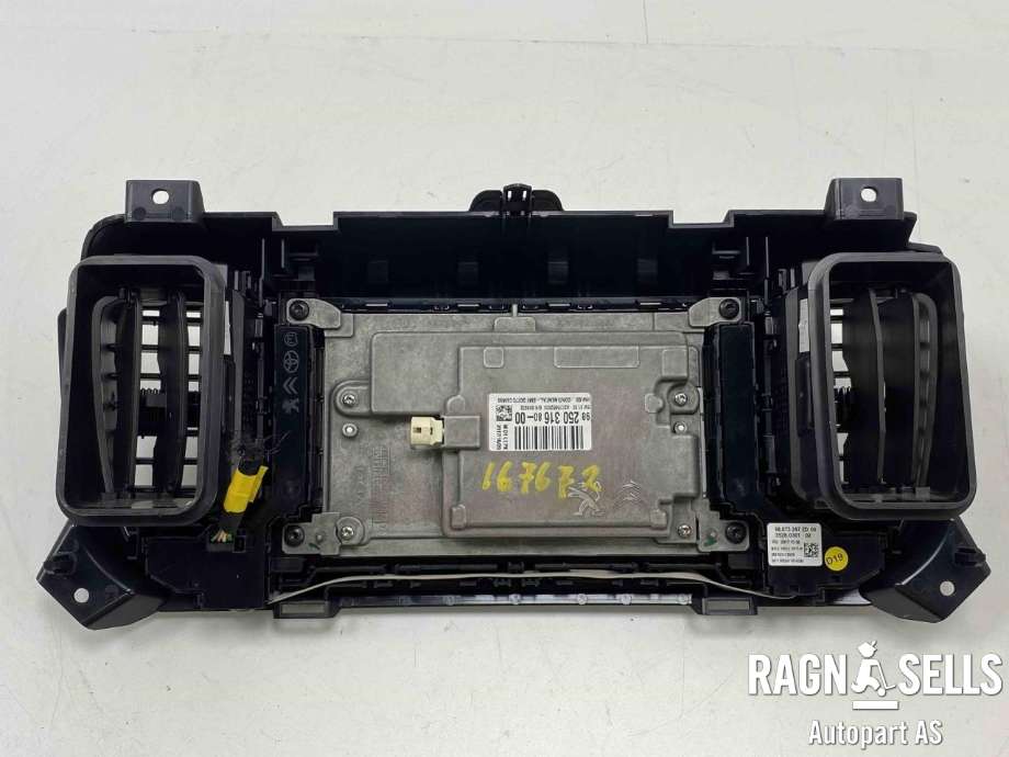 Bilstereo navigasjon skjerm til Toyota Proace 2016-->> (Type II)  (98075397ZD|9825031680|)