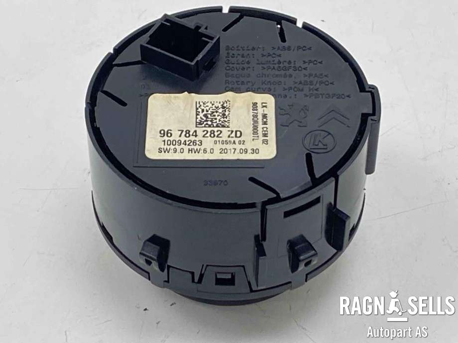 Bryter Antispinn til Toyota Proace 2016-->> (Type II)  (96784282ZD|)