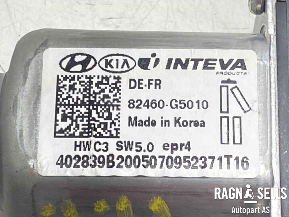 Ruteheis, kun motor, høyre foran til Kia Niro 2016-2021  (INTEVA|82460G5010|)