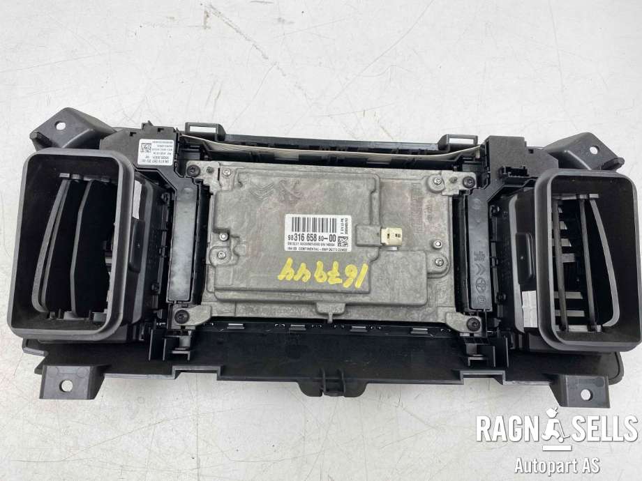 Bilstereo navigasjon skjerm til Peugeot Expert 2016-->> (Type III)  (98 316 658 80|9831665880|983166588000)