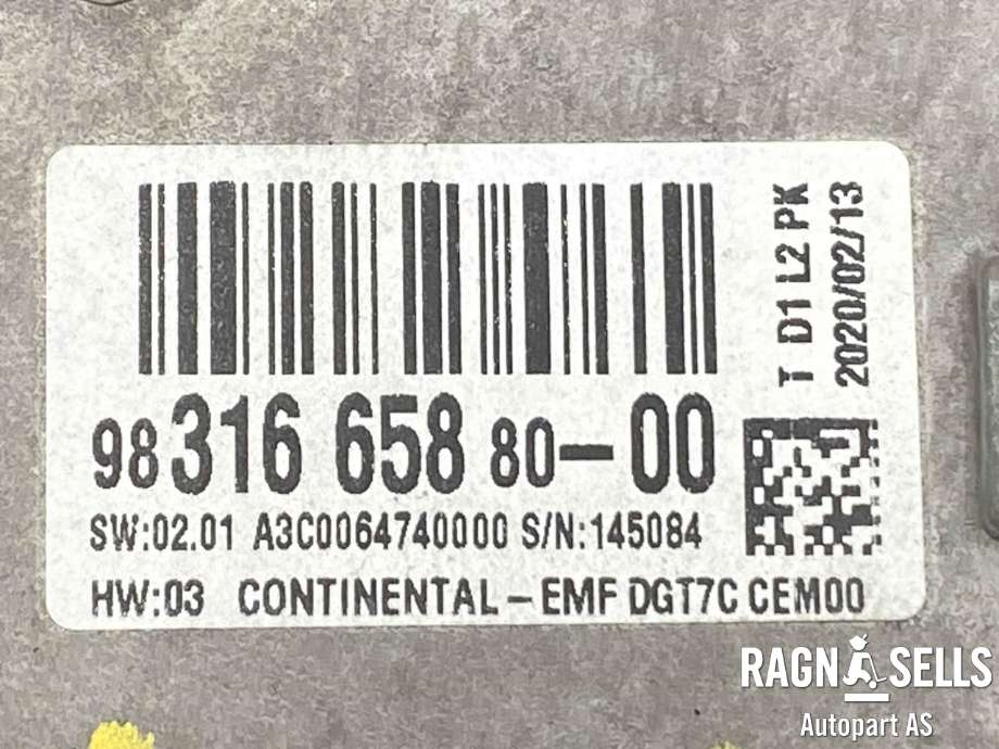 Bilstereo navigasjon skjerm til Peugeot Expert 2016-->> (Type III)  (98 316 658 80|9831665880|983166588000)