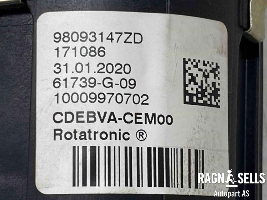 Girstang/girvelger automat til Peugeot Expert 2016-->> (Type III)  (98 093 147 ZD|)