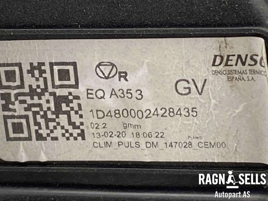 Varmeapparat motor til Peugeot Expert 2016-->> (Type III)  (DENSO|98 212 923 80||EQA353|1D480002428435|98 497 170 80|3555876|1617062780)