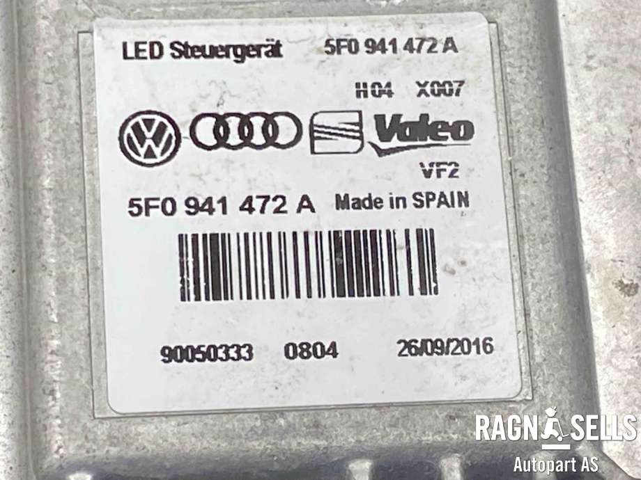 Frontlykt venstre full-LED til VW e-Golf 2017-2020 (Fase 2)  (5GE 941 773|)