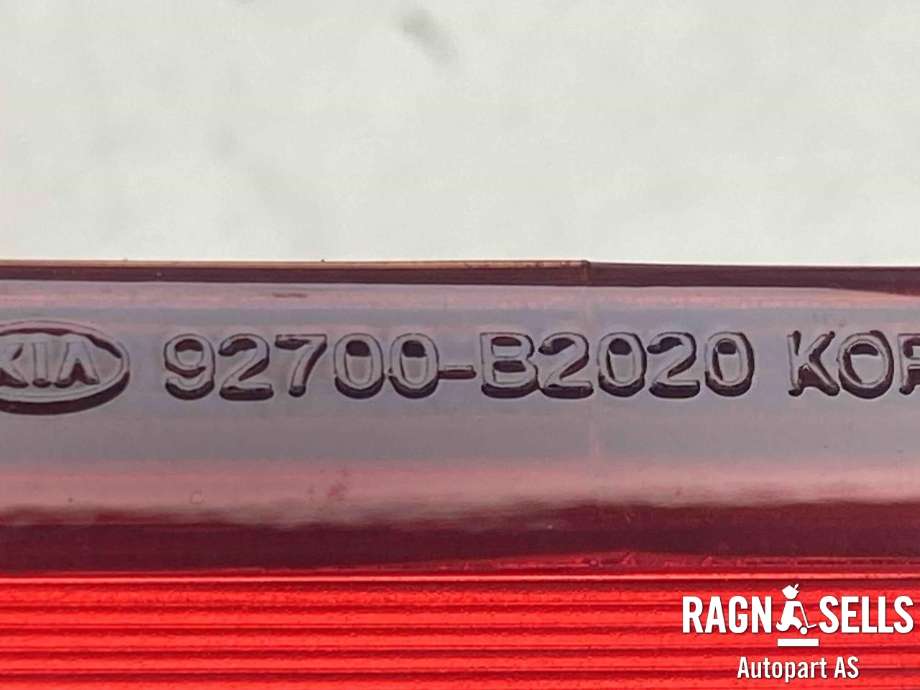 Baklykt bremselys bakrute til Kia Soul 2014-2019 (Type II)  (92700B2020|)
