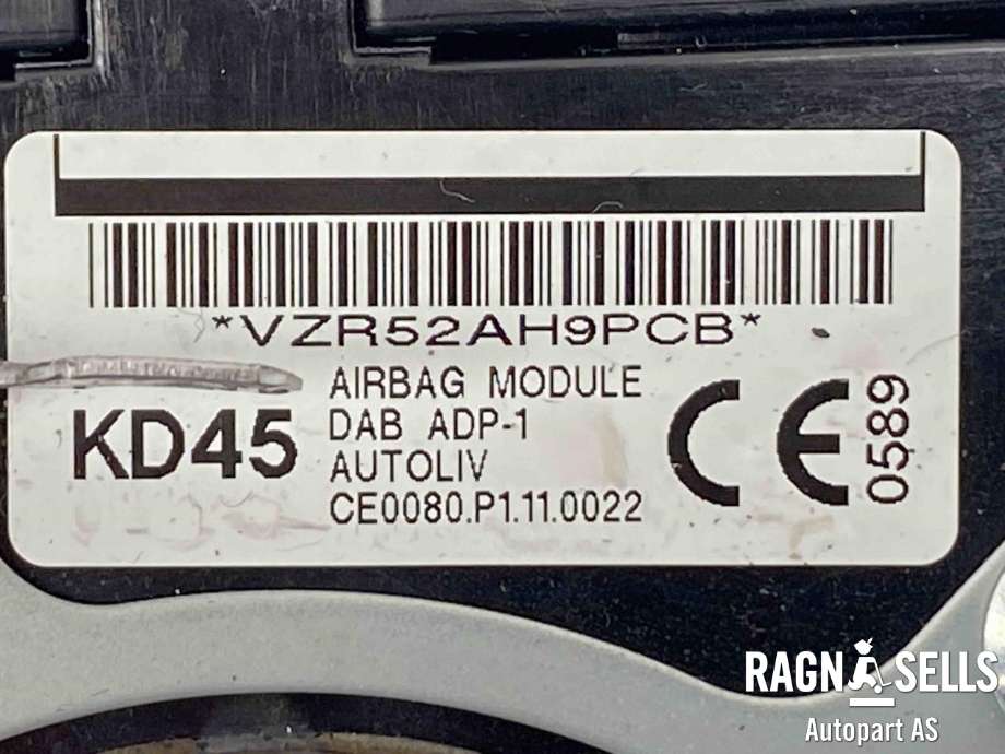 Airbag rattpute til Mazda CX-5 2012-2017 (Type I)  (KD4557K00C02|)