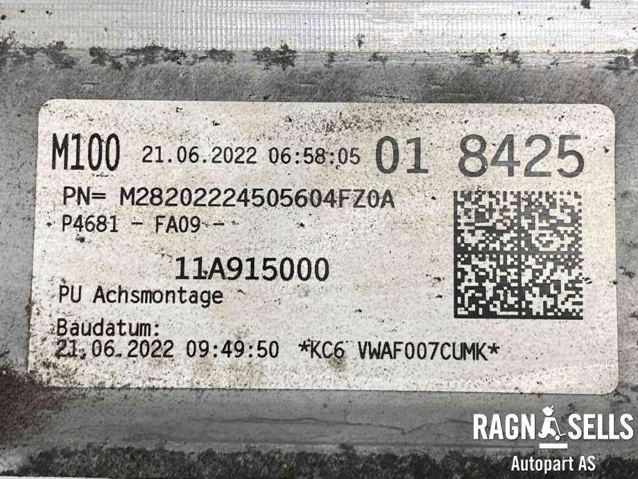 Batterilader (OBC - On Board Charger) til VW ID.4 2020-->> (11A915000|1EA915684BQ|)