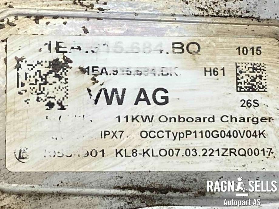 Batterilader (OBC - On Board Charger) til VW ID.4 2020-->> (11A915000|1EA915684BQ|)