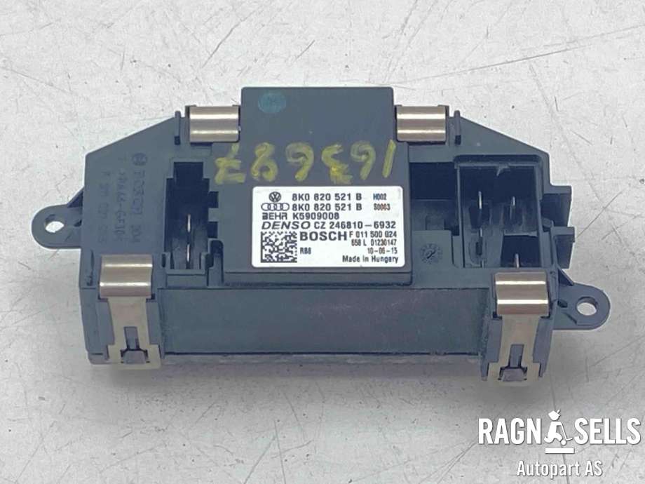 Varmeapparat motstand til Audi A5 2007-2016 (Type I)  (DENSO|8K0 820 521 B|)