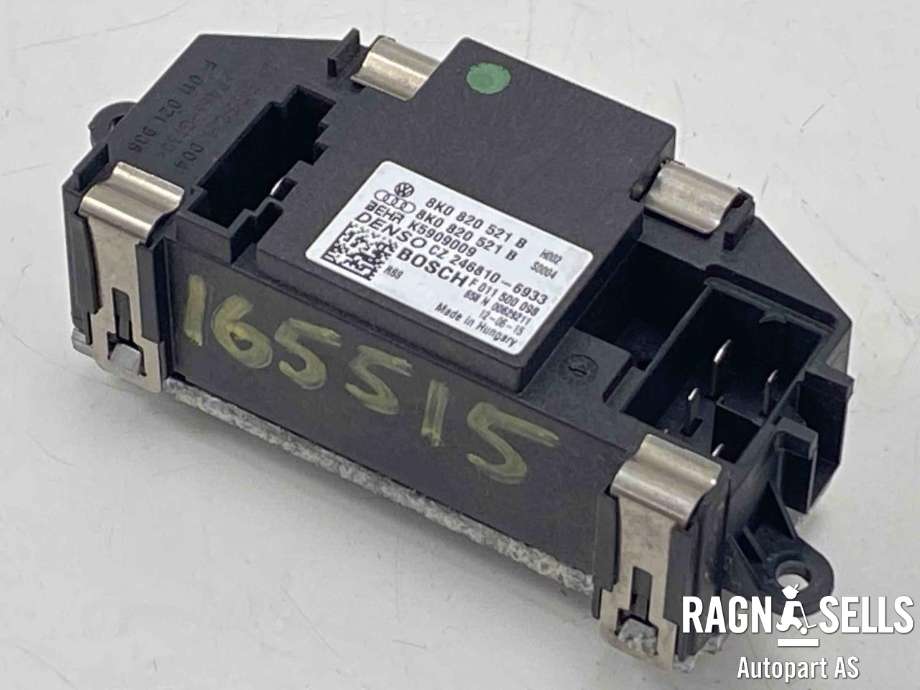 Varmeapparat motstand til Audi Q5 2008-2012 (Type I, Fase 1)  (DENSO|8K0 820 521 B|)