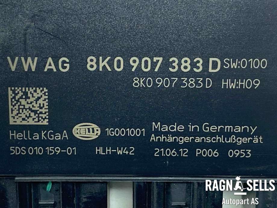 Styreenhet diverse til Audi Q5 2008-2012 (Type I, Fase 1)  (8K0 907 383 D|)