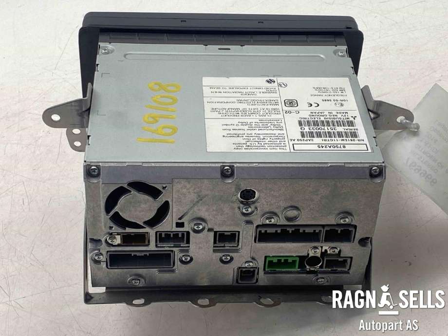 Bilstereo til Citroën C4, Aircross 2012-2017  (8750A245|16 081 244 80|NR261EM11CTR1)