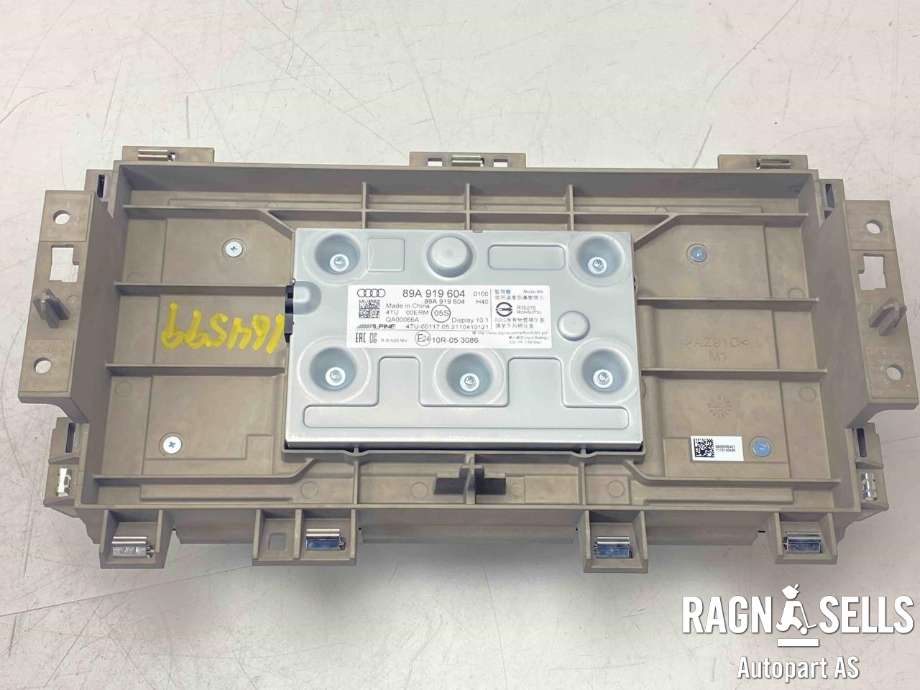 Bilstereo navigasjon skjerm til Audi Q4 e-tron 2021-->>  (89A919604|)