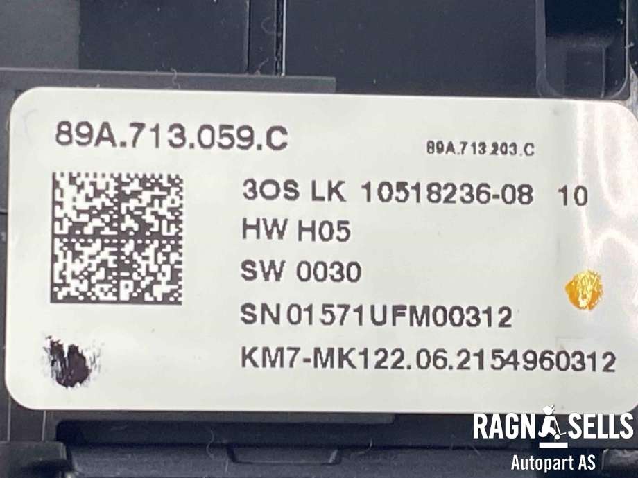 Girstang/girvelger automat til Audi Q4 e-tron 2021-->>  (89A713059C|89A713203C|)