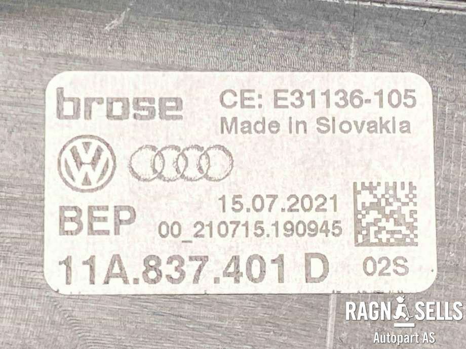 Ruteheis venstre foran til Audi Q4 e-tron 2021-->>  (11A 837 461 D|)
