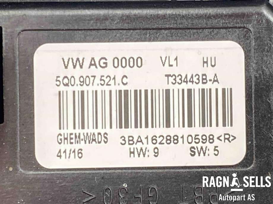 Varmeapparat motor til VW e-Golf 2017-2020 (Fase 2)  (5Q1 819 021 E|5Q1 819 021 H|5Q0 907 521 C| 5WA 907 521)
