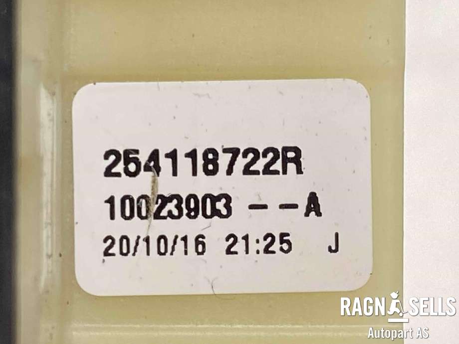 Bryter ruteheis førerdørspanel til Renault Zoe 2013-2019 (Fase 1)  (809518207R|254113300R|254008973R|254292476R|8200676533)