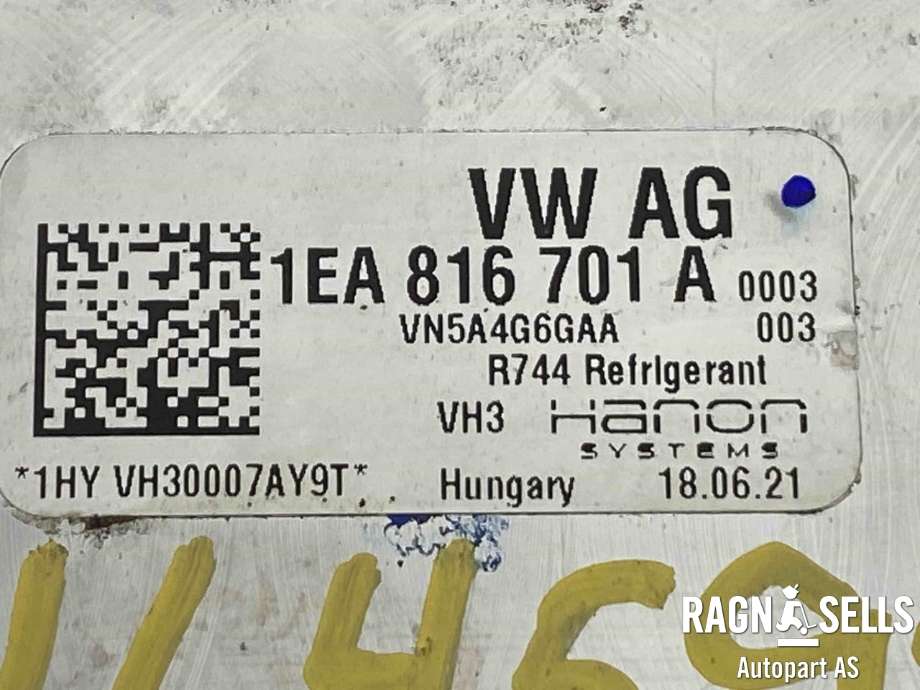 Aircondition diverse til Audi Q4 e-tron 2021-->>  (1EA816701A|)