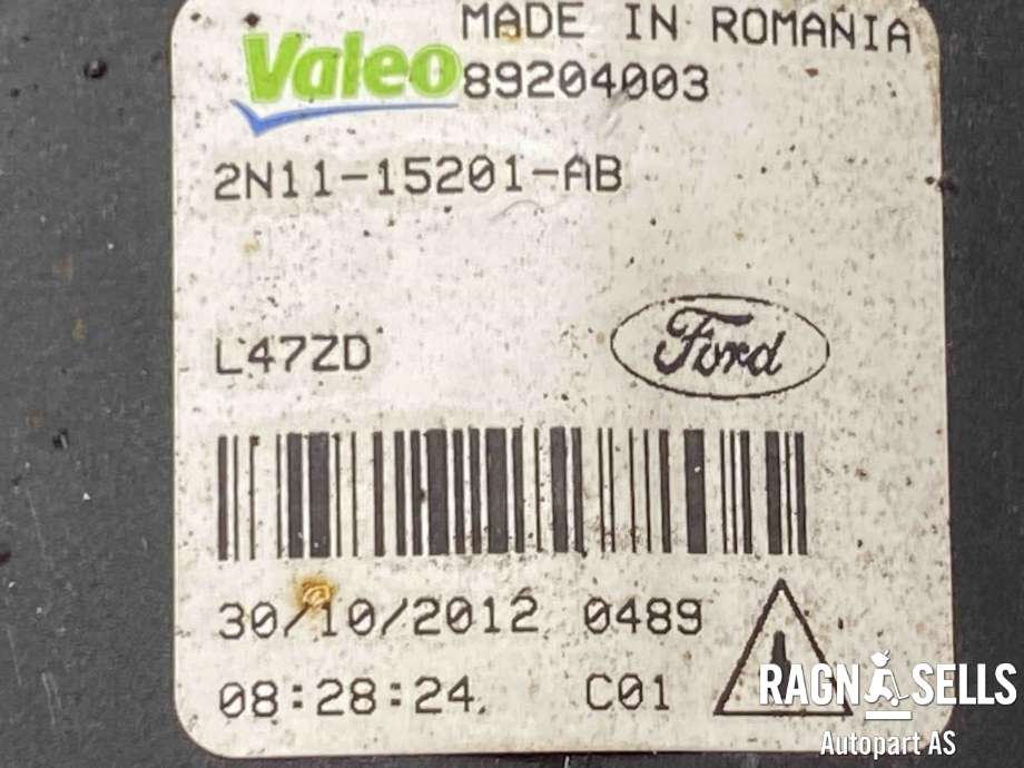 Tåkelykt høyre foran til Ford Transit Custom 2013-2023 (Type I)  (VALEO|2N1115201AB|)