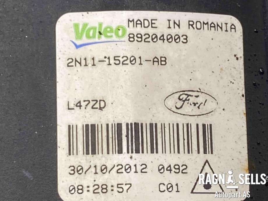 Tåkelykt venstre foran til Ford Transit Custom 2013-2023 (Type I)  (VALEO|2N1115201AB|)