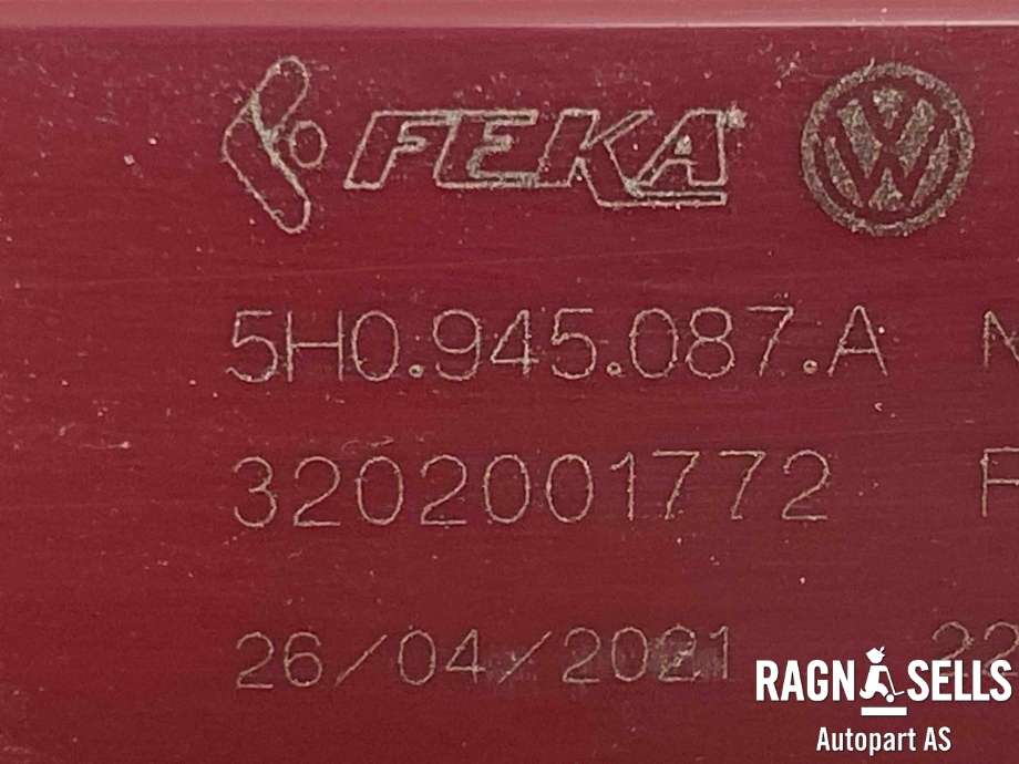 Baklykt bremselys bakrute til VW ID.4 2020-->>  (5H0945087A|)