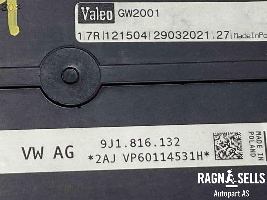 Varmeapparat diverse til Audi Q4 e-tron 2021-->>  (VALEO|9J1816132|)