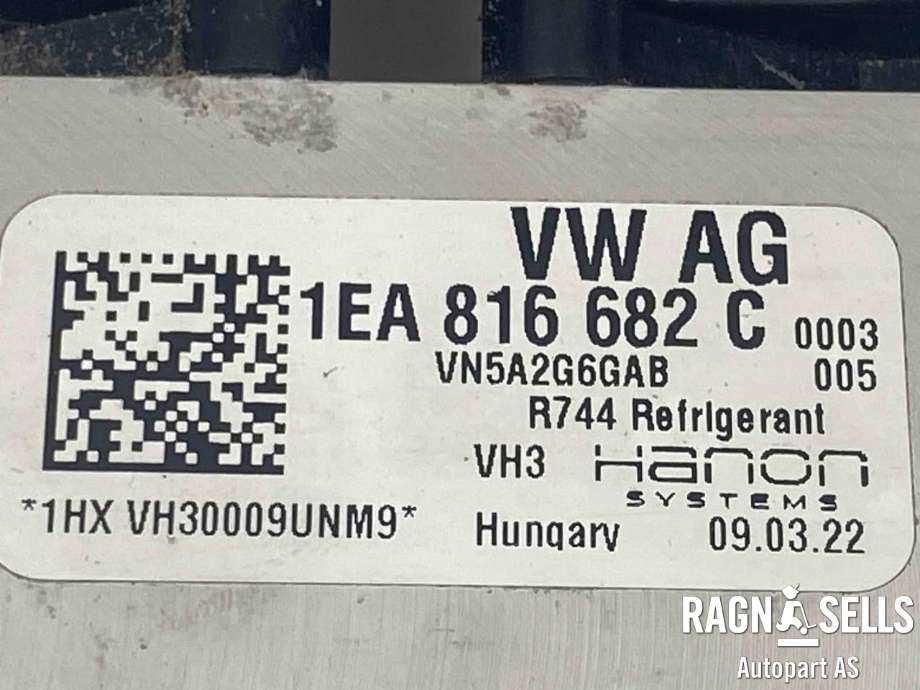 Aircondition diverse til VW ID.4 2020-->>  (1EA816681C|)