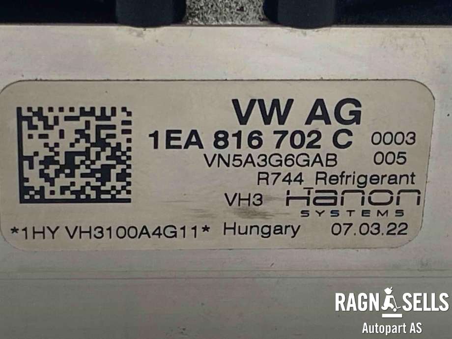 Aircondition diverse til VW ID.4 2020-->>  (1EA816702C|)