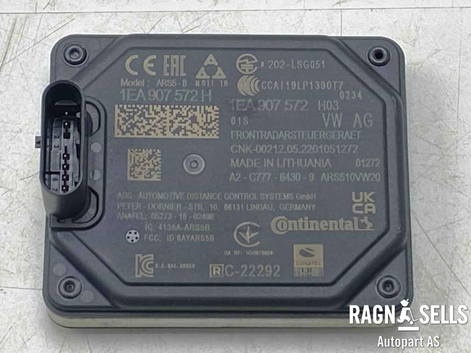 Styreenhet diverse til VW ID.4 2020-->>  (1EA 907 572 H|)