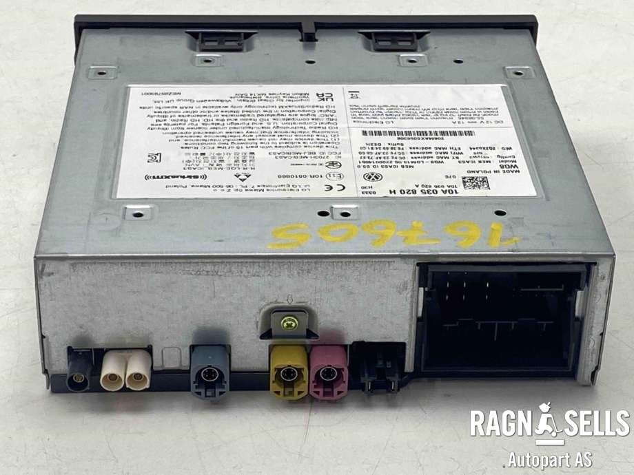 Bilstereo til VW ID.4 2020-->>  (10A 035 820 J|)