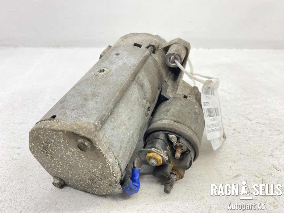 Starter diesel til Citroën Berlingo 2008-2015 (Type II, Fase 1)  (VALEO|9662854180 | 5802 CE | 5802 AF|5802 AE | 16 381 168 80 | 96 466 940 80|)