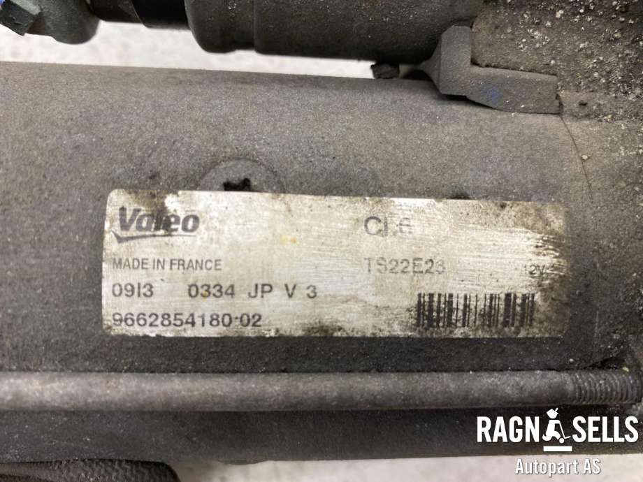 Starter diesel til Citroën Berlingo 2008-2015 (Type II, Fase 1)  (VALEO|9662854180 | 5802 CE | 5802 AF|5802 AE | 16 381 168 80 | 96 466 940 80|)
