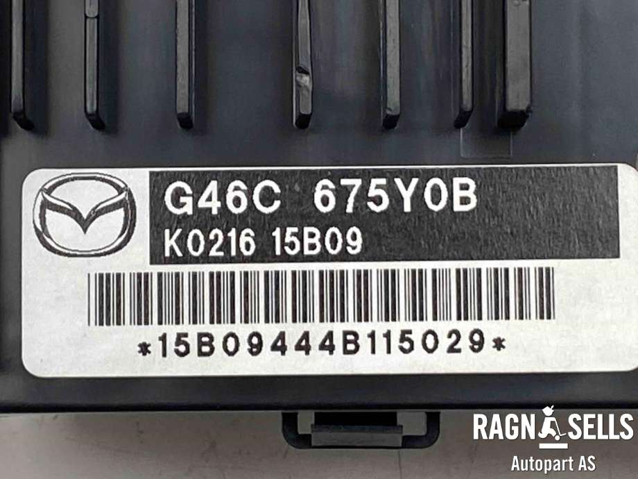 Styreenhet comfort (BCM) til Mazda CX-5 2012-2017 (Type I)  (G46C-67-5Y0B|)