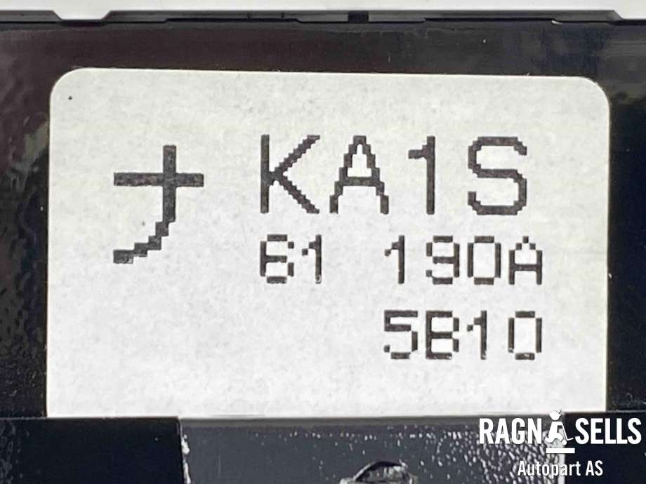 Varmeapparat betjening til Mazda CX-5 2012-2017 (Type I)  (KA1S-61-190A|)