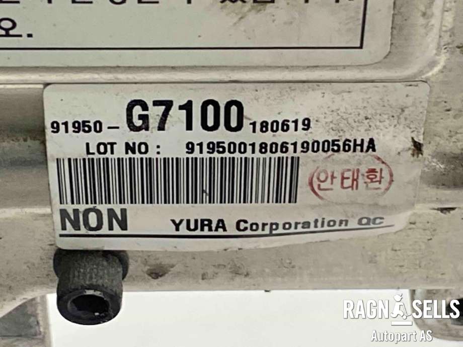 Batterilader (OBC - On Board Charger) til Hyundai Ioniq Electric 2016-2019 (Fase 1)  (364000E150|)
