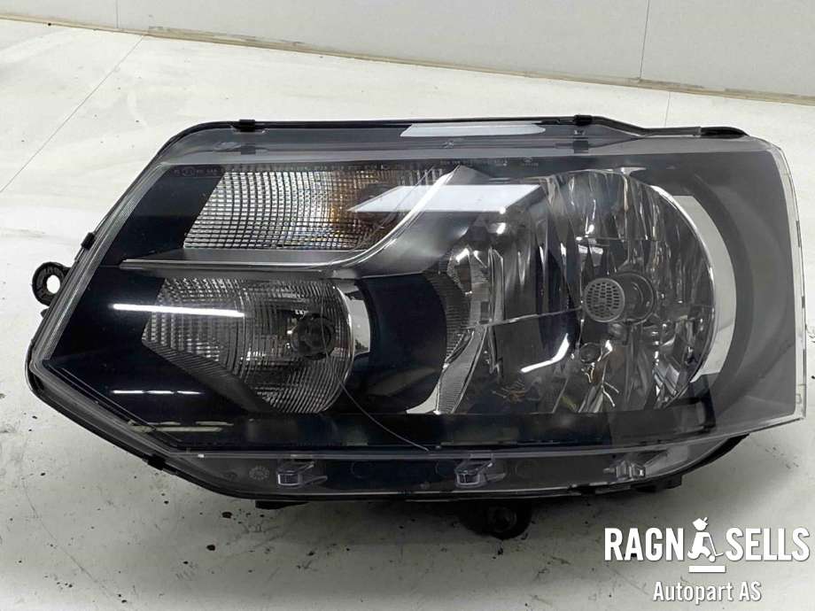 Frontlykt venstre halogen til VW Transporter / Caravelle 2009-2015 (Fase 2) (T5) (T5) (7E1 941 015 R|7E1 941 015 T|)
