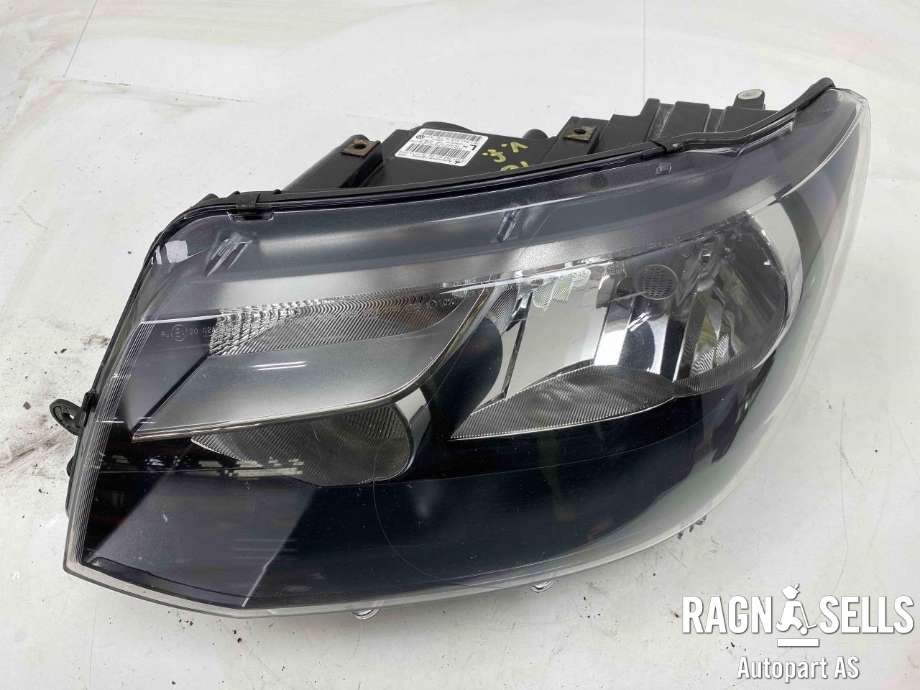 Frontlykt venstre halogen til VW Transporter / Caravelle 2009-2015 (Fase 2) (T5) (T5) (7E1 941 015 R|7E1 941 015 T|)